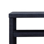 Indigo Road by Egypt Sherrod Gia Raffia Console Table - Navy, 47"W x 15"D