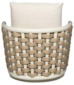 Taurus Outdoor Swivel Chair - Tennis Sand