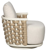 Taurus Outdoor Swivel Chair - Tennis Sand