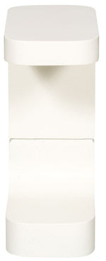 Collins Outdoor End Table, Stone White