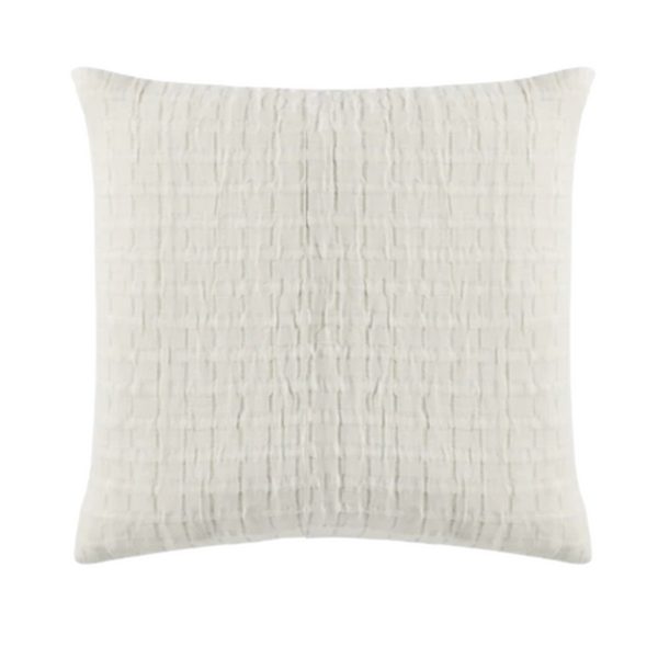 Devon Oversized Throw & Sham Collection, Ivory/Linen Reversible