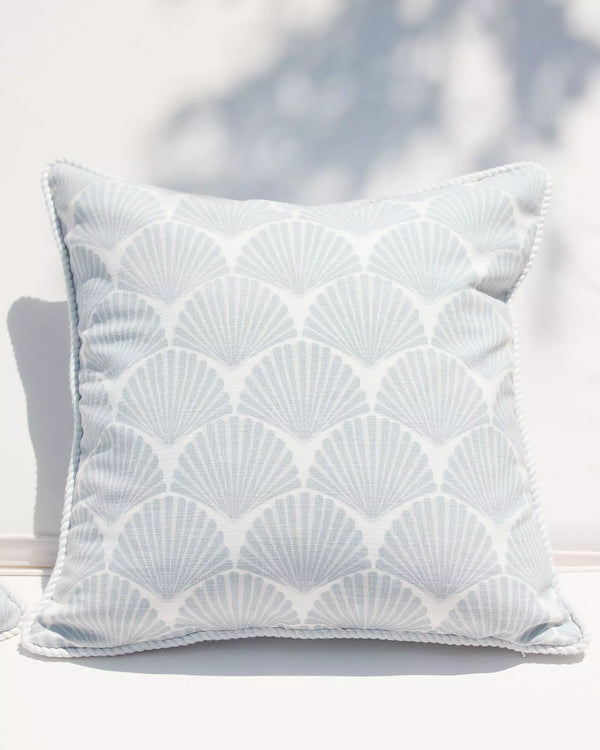 Sandbar Pillow - Sky/Coastal Blue, 20" x 20"