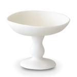 Pedestal Large Bowl, White
