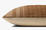 Blair Pillow, Brown, 13" x 35", PAL0058, Amber Lewis x Loloi