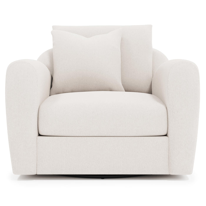 Asher Fabric Swivel Chair