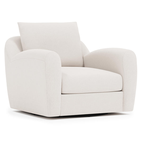 Asher Fabric Swivel Chair