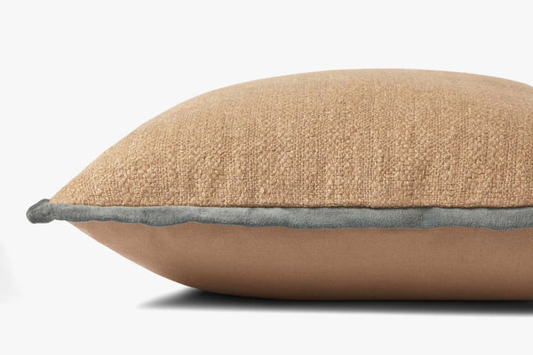 Aveline Pal0034 Natural / Blue 18'' x 18'', Amber Lewis × Loloi