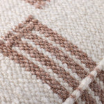 PLL0136 Brown/Ivory Lumbar Pillow, 12" x 27"