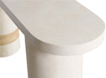 Alba Console Table, White Agate, 64"W x 14"D x 32"H