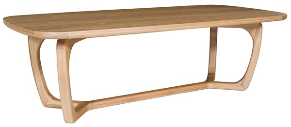 Form Trestle Dining Table, Wheat, 98"W x 46"D x 30"H