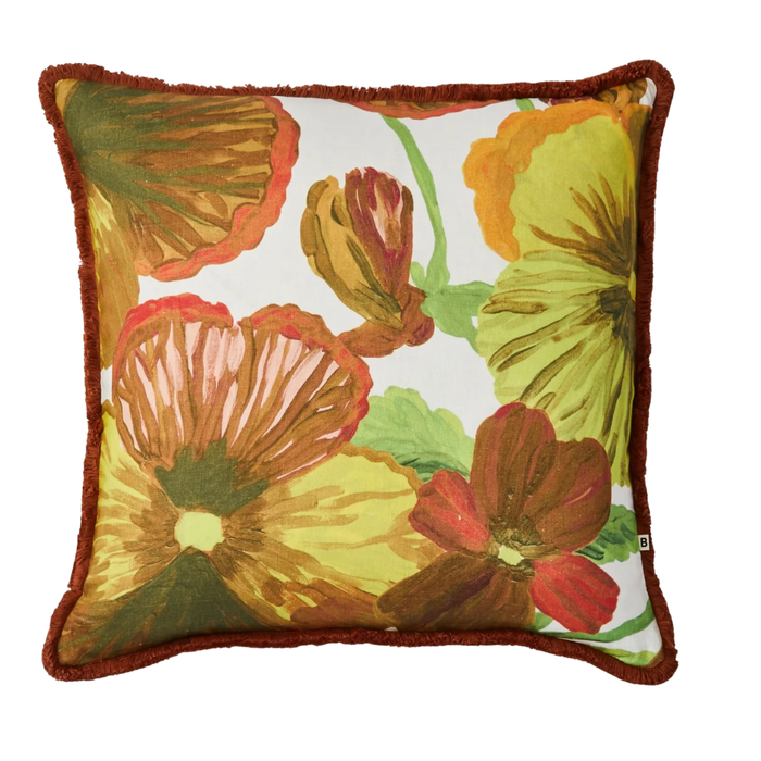 Wild Pansy Yellow, 24" x 24"