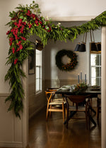 Holiday Red Artificial Berries Pick, 18"