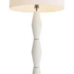 Baker Floor Lamp, Ivory, Ricestone