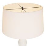 Baker Floor Lamp, Ivory, Ricestone