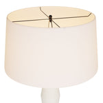 Baker Floor Lamp, Ivory, Ricestone