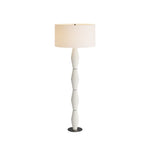 Baker Floor Lamp, Ivory, Ricestone