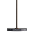 Belton Floor Lamp, English Bronze, Steel