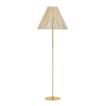 Sonoma Floor Lamp - Bleached Abaca Rope, 64"H