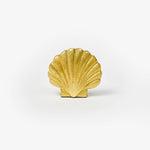 Clam Shell Place Holder, Gold
