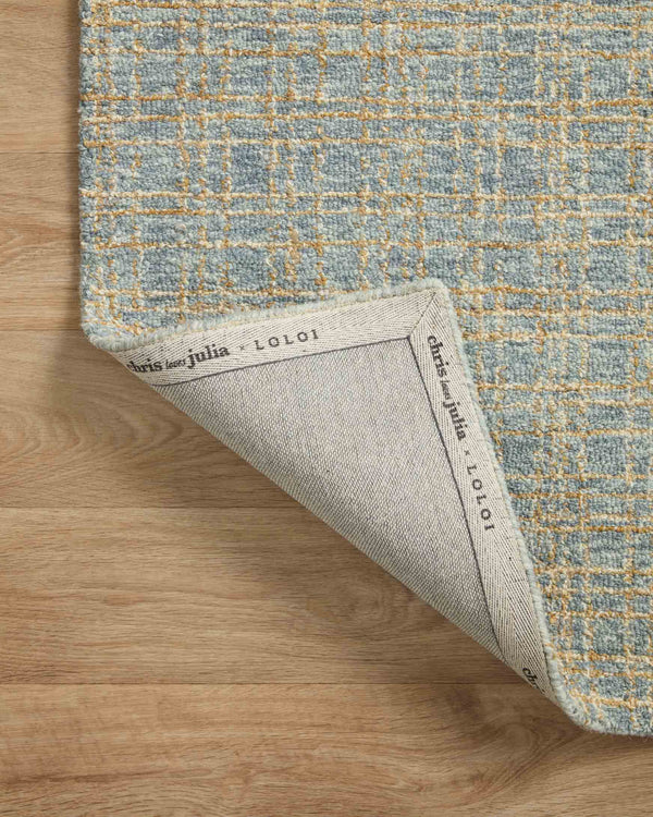 Polly Rug - 03 CJ Blue / Sand, Chris Loves Julia × Loloi