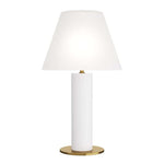 Vanhorne Lamp, Opal, Glass