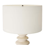 Worland Lamp, Matte Ivory, Ceramic