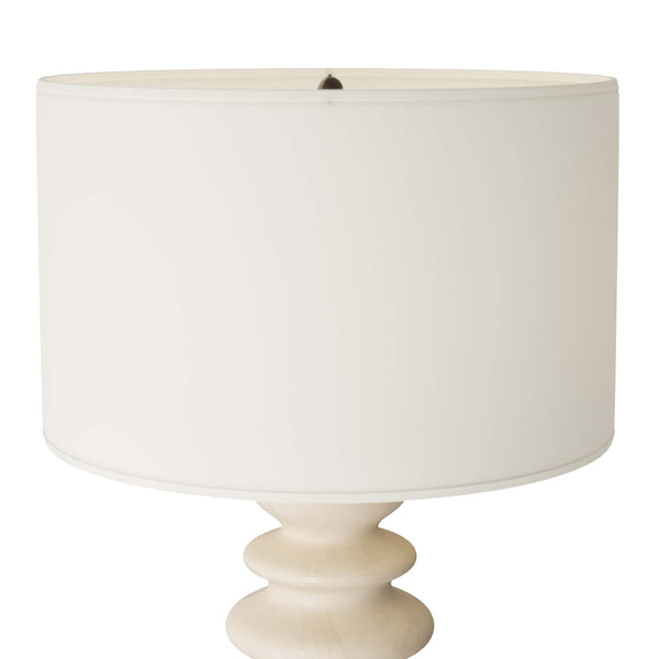 Worland Lamp, Matte Ivory, Ceramic