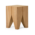 Pure Triangle Side Table, 11.8"W x 11.8"D x 17.7"H