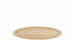 Petunia Round Rug, Natural