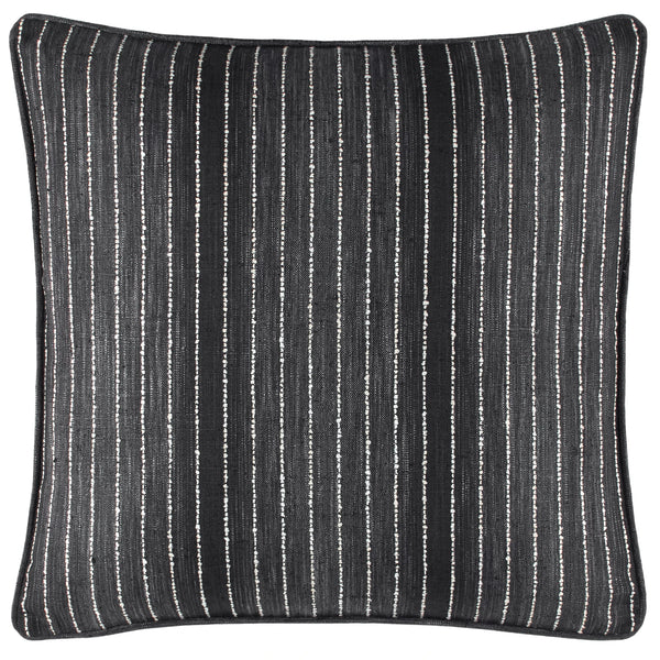 Phoenix Indoor / Outdoor Decorative Pillow - Black, 20" x 20"