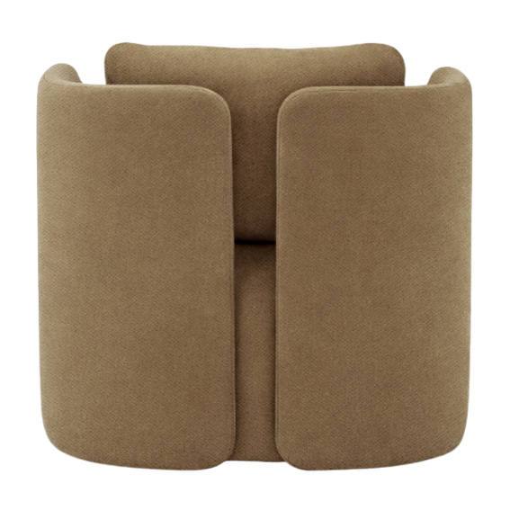 Hudson Swivel Club Chair, Banks Caramel Velvet