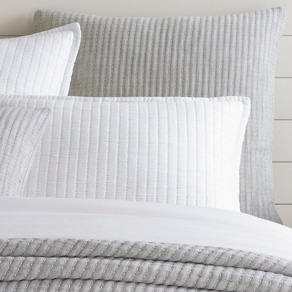 Pick Stitch Matelassé Collection, Grey