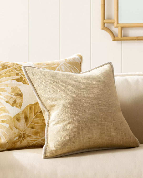 Montego Pillow - Neutral, 22" x 22"