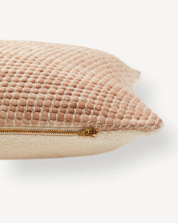 Sheila Pillow, Salmon, 18" x 18"