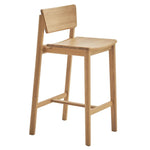 Poise Counter Stool, Light Oak