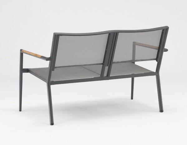 Polo Anthracite 2-Seater Sofa