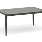 Polo Anthracite Coffee Table, 36"W x 22"D x 16.5"H