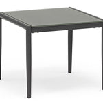 Polo Anthracite Side Table, 20″W x 20"D x 16.5"H