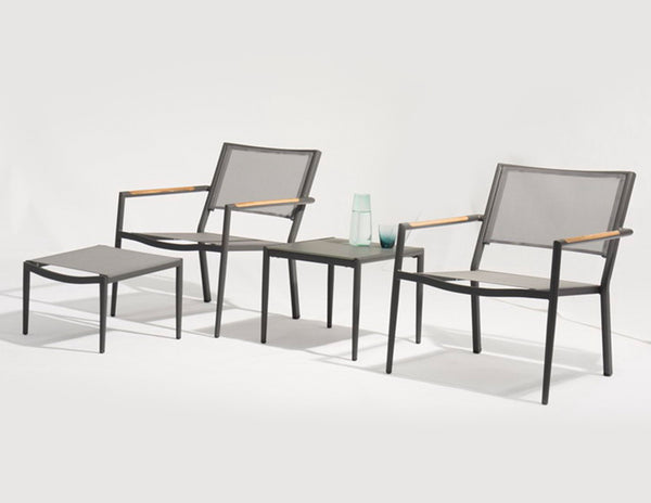 Polo Anthracite Occasional Arm Chair