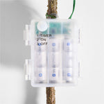 Faux Hemlock Pre-Lit Holiday Stem 40"