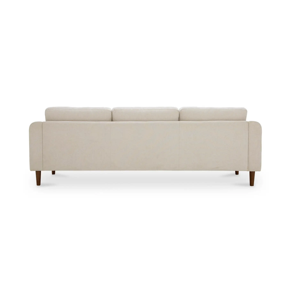 Quinn Sectional with moveable chaise (can be LAF or RAF), Oatmeal, 112” W