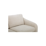 Quinn Sectional with moveable chaise (can be LAF or RAF), Oatmeal, 112” W