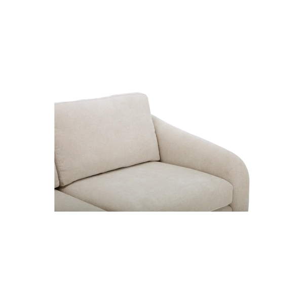 Quinn Sectional with moveable chaise (can be LAF or RAF), Oatmeal, 112” W