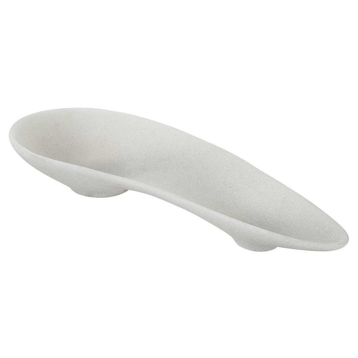 Double Scoop Bowl, White, 9"W