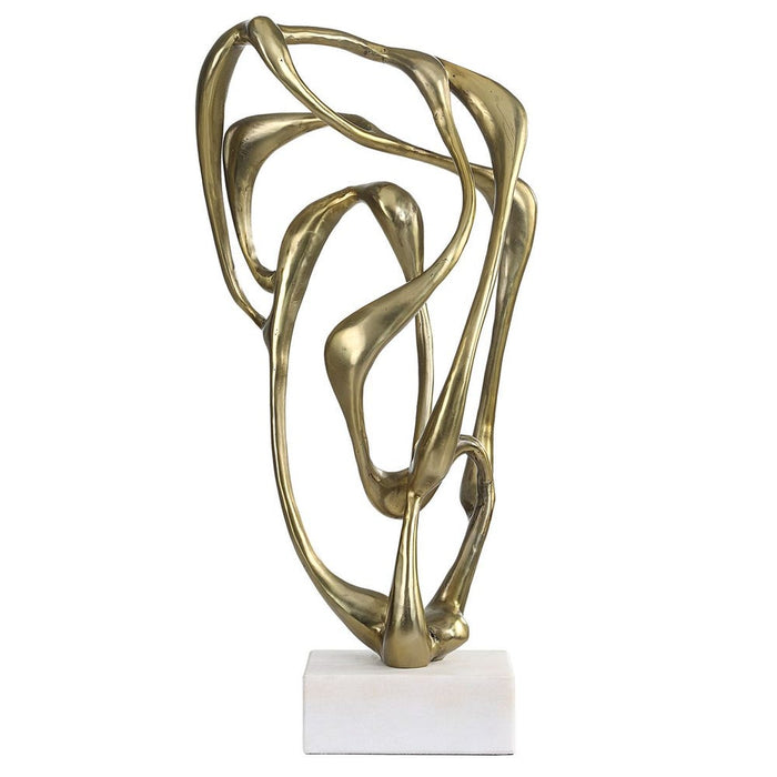 Tangle Sculpture, 19"H