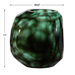 Emerald Vases, 2 Sizes (Sold Separately)