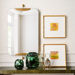 Emerald Vases, 2 Sizes (Sold Separately)