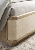 Reveal Bed, King & Queen, Navajo / Snowdrift on Raffia