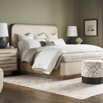 Reveal Nightstand 30", Navajo Case / Snowdrift Raffia