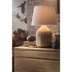 Halifax Small Table Lamp, Coconut
